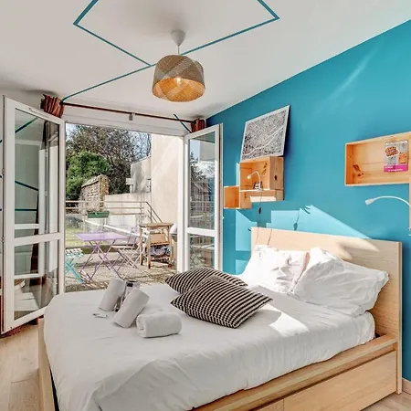 Appartement Charming And Calm 2br W Balcony At The Heart Of - Welkeys